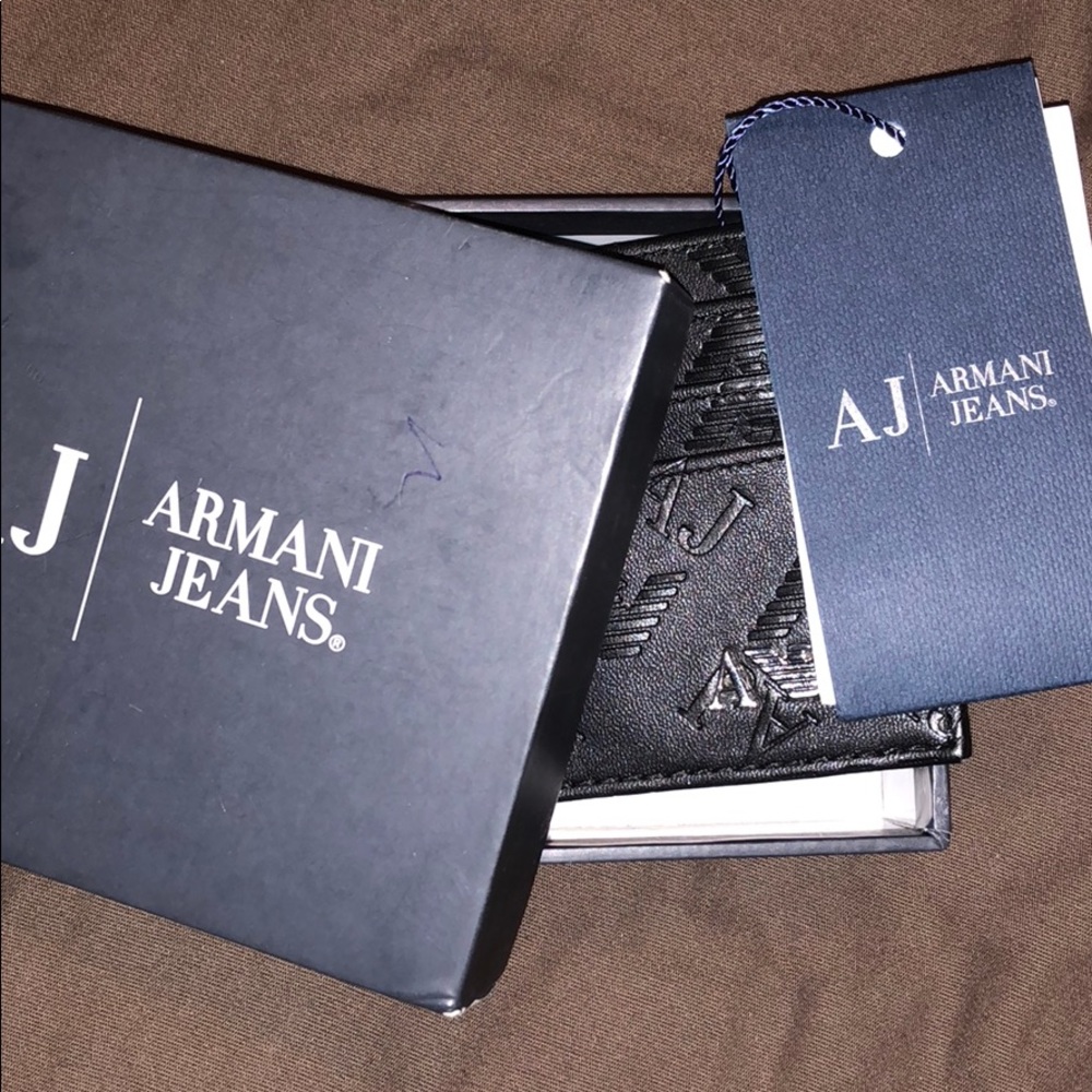 Mens Armani Card Holder